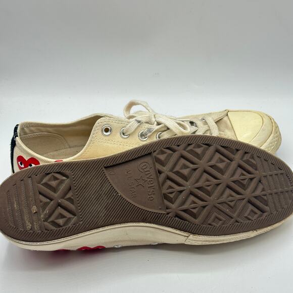 CONVERSE x PLAY Comme des Garçons Chuck 70 Multi Heart Sz 10M 12W - Picture 6 of 9